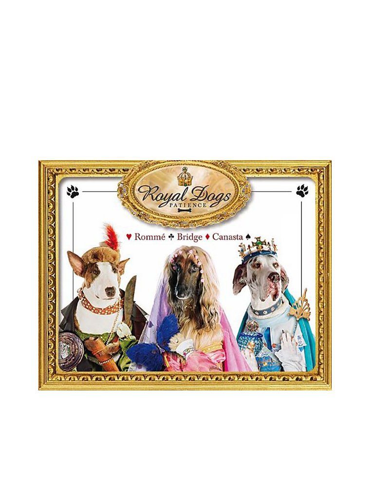 PIATNIK Royal Dogs Patience Rommé - Bridge  Canasta