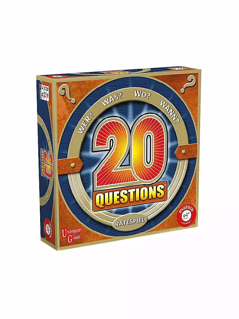 PIATNIK | Brettspiel - 20 Questions | keine Farbe