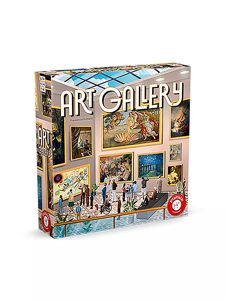 PIATNIK | Brettspiel - Art Gallery  | keine Farbe