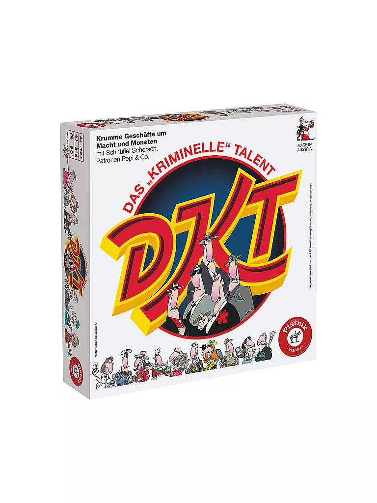 PIATNIK | Brettspiel - DKT - Das kriminelle Talent | keine Farbe