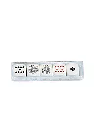 PIATNIK | Pokerwürfel 5 Stück | weiss