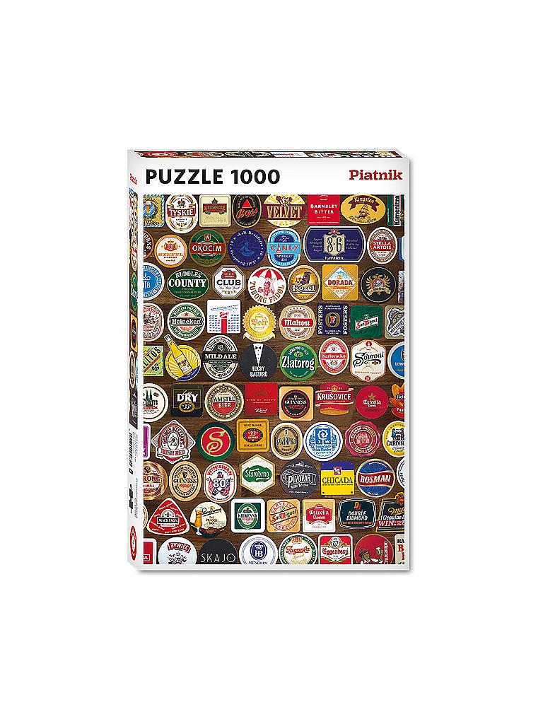 PIATNIK | Puzzle - Bierdeckel 1000 Teile | keine Farbe