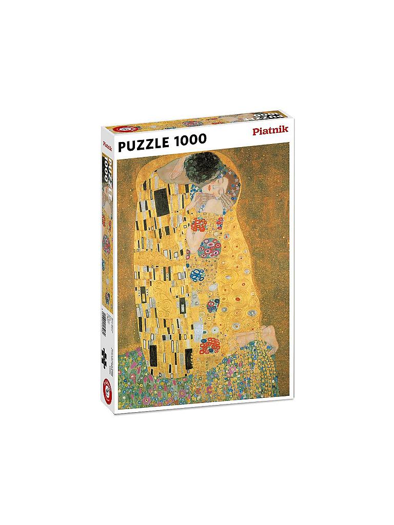 Deerbird 1000 Piece Jigsaw Puzzle - 'The Kiss' Museum Collection Art Puzzle For Adults & Youth