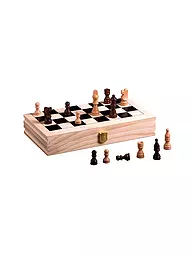 PIATNIK | Schach aus Holz Eco | hellbraun