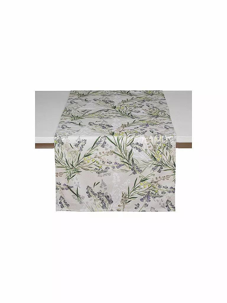 PICHLER | Tischläufer Ella 100x100cm Leinen | beige