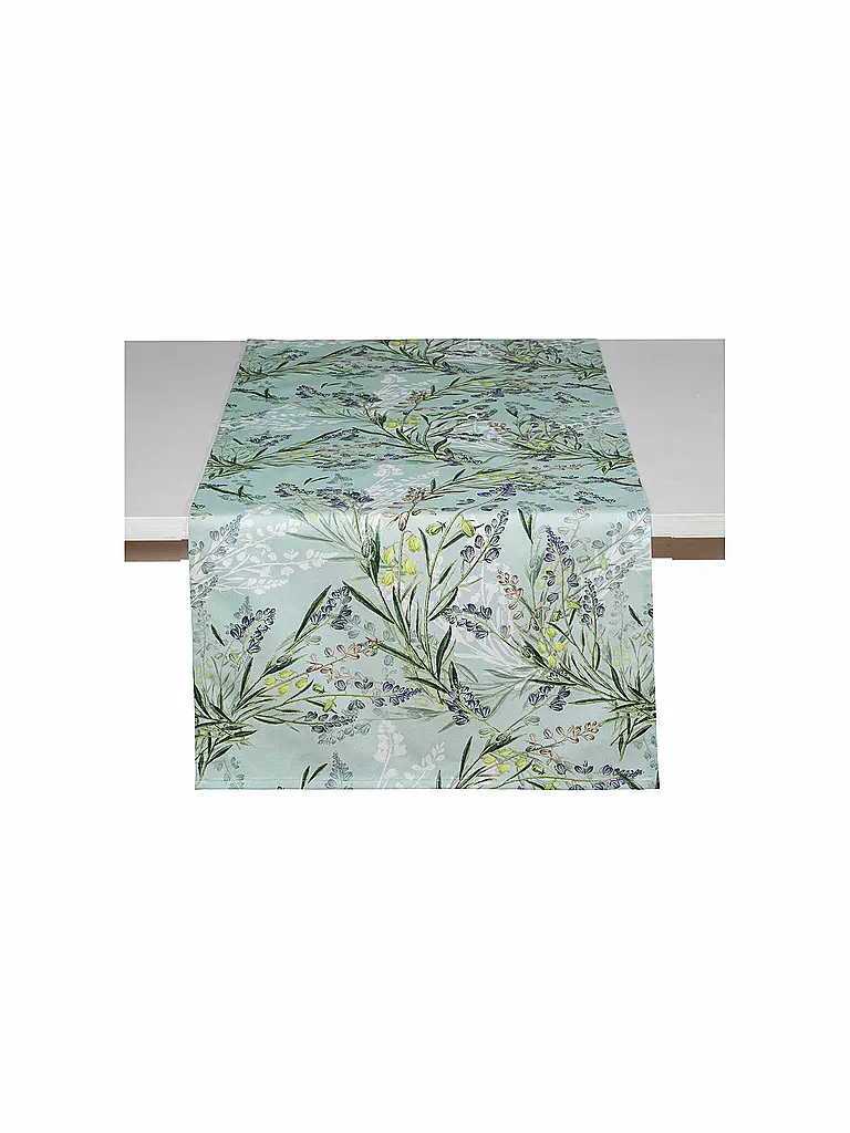 PICHLER | Tischläufer Ella 50x150cm Jade | mint