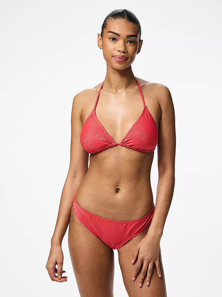 PIECES | Bikini Oberteil PCLAOMI | braun