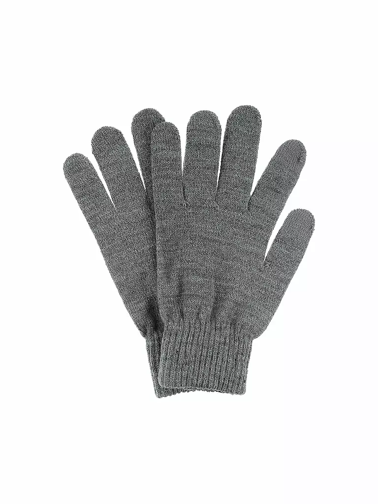 PIECES | Handschuhe | grau