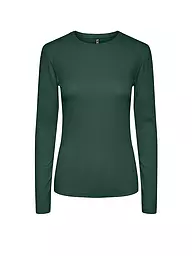 PIECES | Langarmshirt PCRUKA | dunkelgrün
