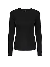 PIECES | Langarmshirt PCRUKA | schwarz