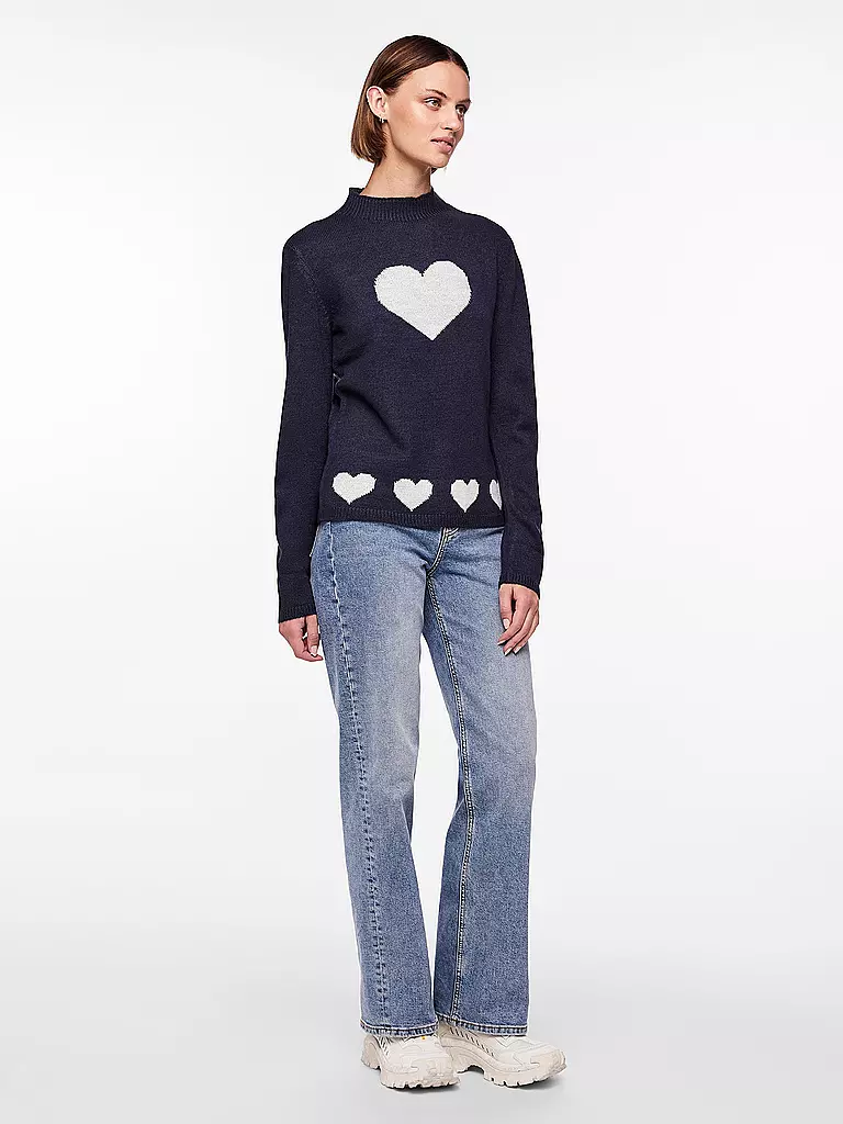 PIECES | Rollkragenpullover PCFIRA | rot