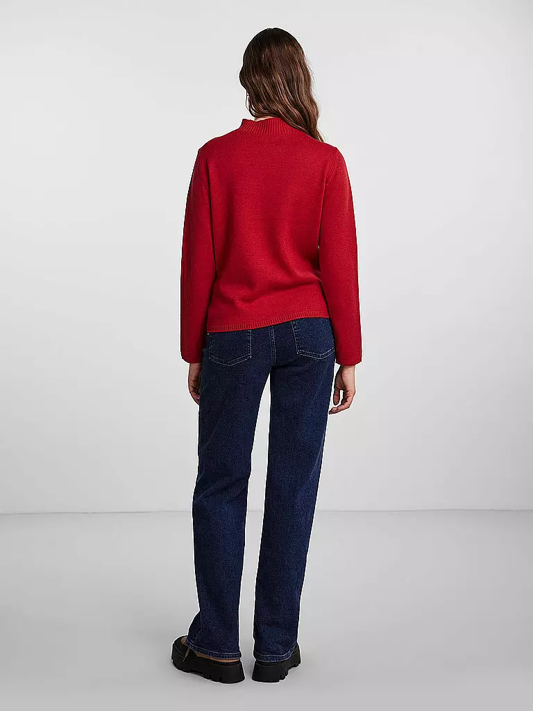 PIECES | Rollkragenpullover PCFIRA | dunkelblau