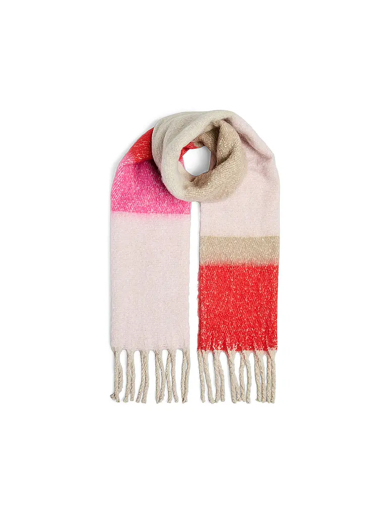 PIECES | Schal PCBEA | rot