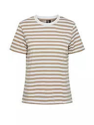 PIECES | T-Shirt PCRIA | camel