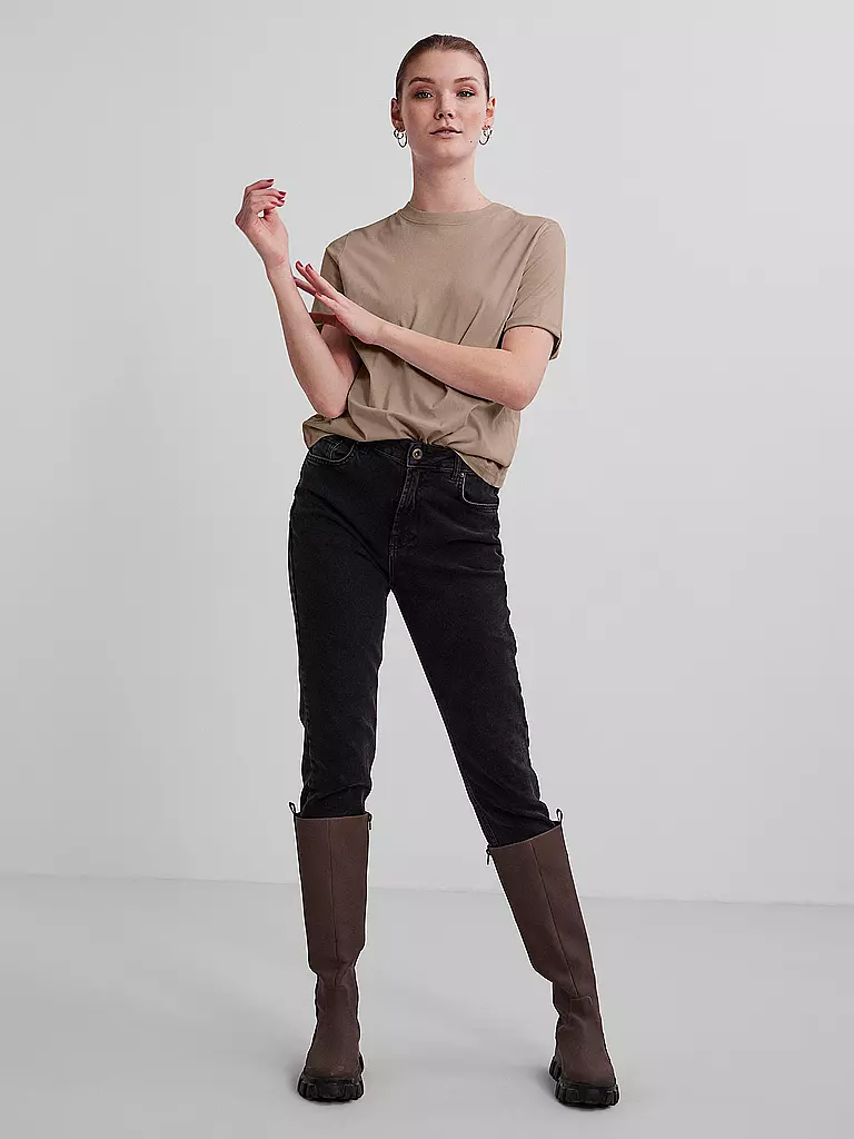 PIECES | T-Shirt PCRIA | camel