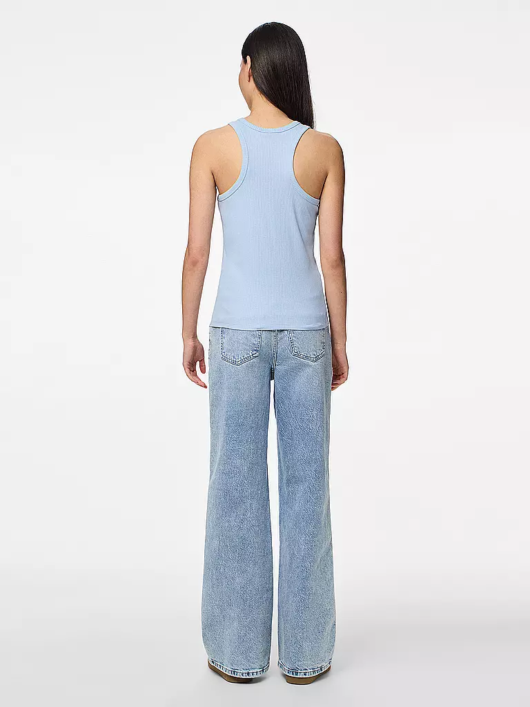 PIECES | Top PCRUKA | hellblau