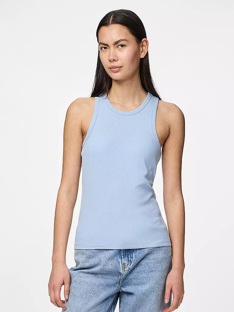 PIECES | Top PCRUKA | hellblau