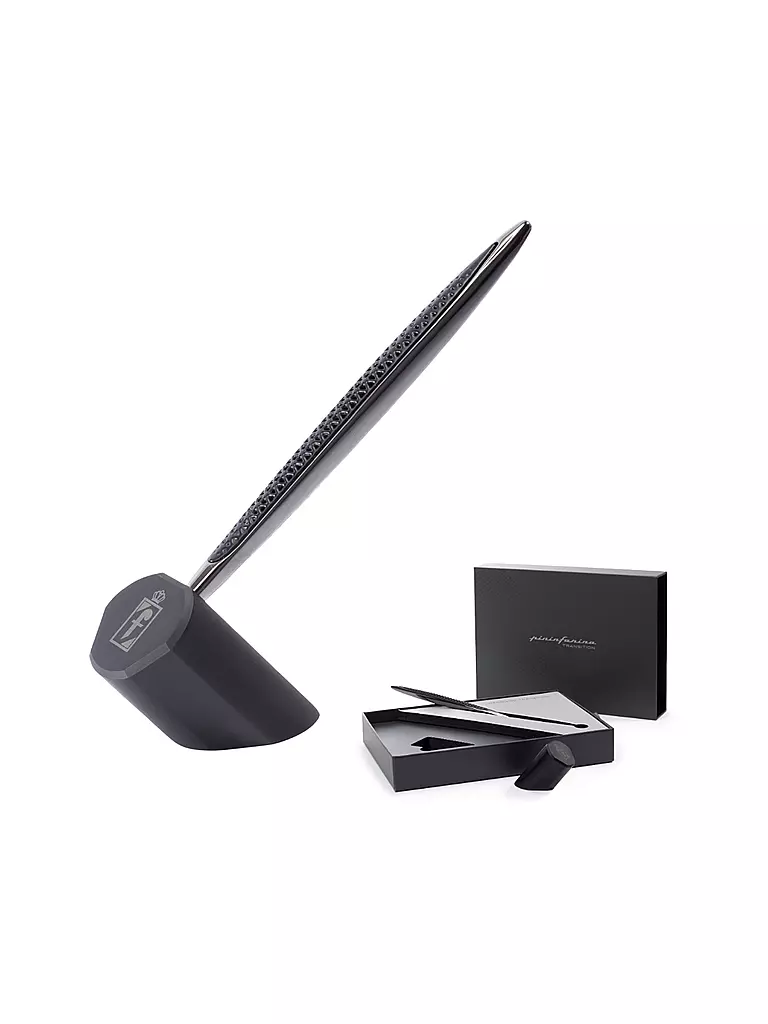 PININFARINA | Kugelschreiber CAMBIANO schwarz  | schwarz