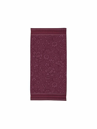 PIP STUDIO | Telo doccia JASMIN JACQUARD 70x140cm Rosa scuro