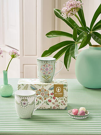 PIP STUDIO | Henkelbecher 2er Set Large LILY & LOTUS 350ml Light Green
