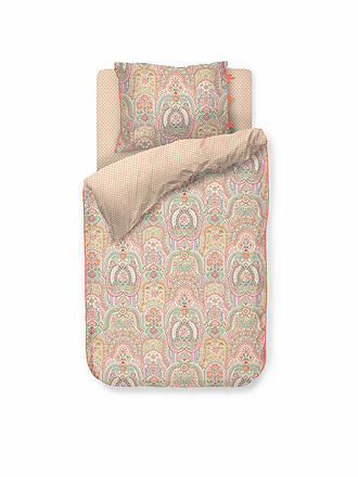 PIP STUDIO | Perkal Bettwäsche JABALI FLOWER 70x90cm / 140x200cm Rosa