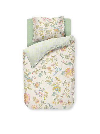 PIP STUDIO | Perkal Bettwäsche BUENAS TARDES 70x90cm/140x200cm Weiss