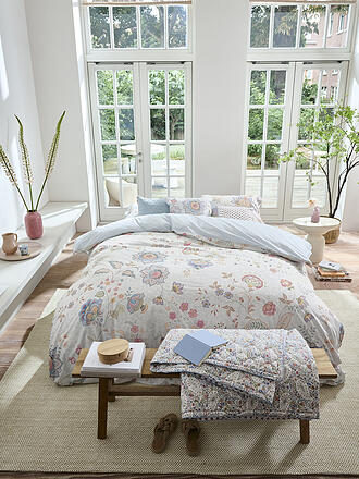 PIP STUDIO | Kissen gefüllt MUMBAI MORNING 53x53cm light blue