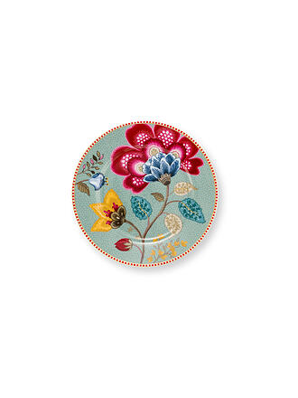 PIP STUDIO | Dessertteller 17cm BLOOMING TALES Fantasy Blue