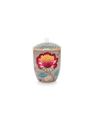 PIP STUDIO | Dose mit Deckel 1500ml BLOOMING TALES Fantasy Khaki