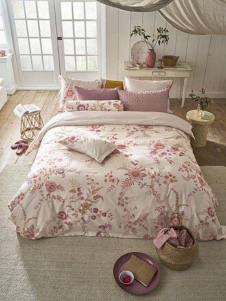 PIP STUDIO | Perkal Bettwäsche EVERBLOMM 70x90cm/140x200cm Hellrosa