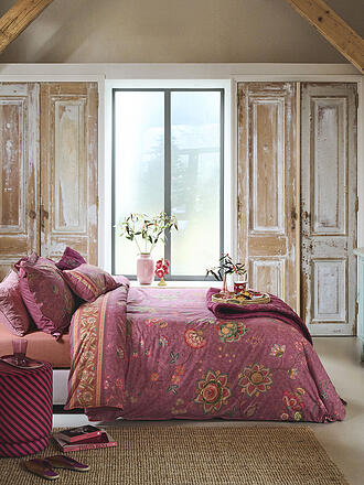 PIP STUDIO | Perkal Bettwäsche MUMBAI EVENING 70x90cm/140x200cm Dunkelrosa