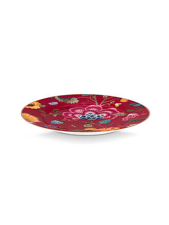 PIP STUDIO | Platzteller BLOOMING TALES 32cm Fantasy Darkred