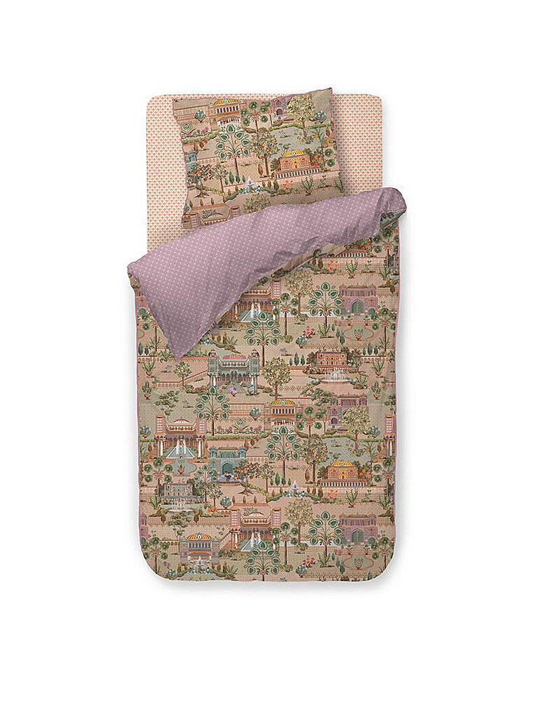 PIP STUDIO Perkal Bettwäsche ALCAZAR 70x90cm/140x200cm Multi rosa – PiP Studio