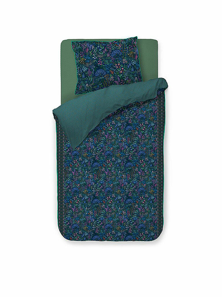 PIP STUDIO Perkal Bettwäsche QUERIDA 70x90cm/140x200cm Dark Blue dunkelblau – PiP Studio