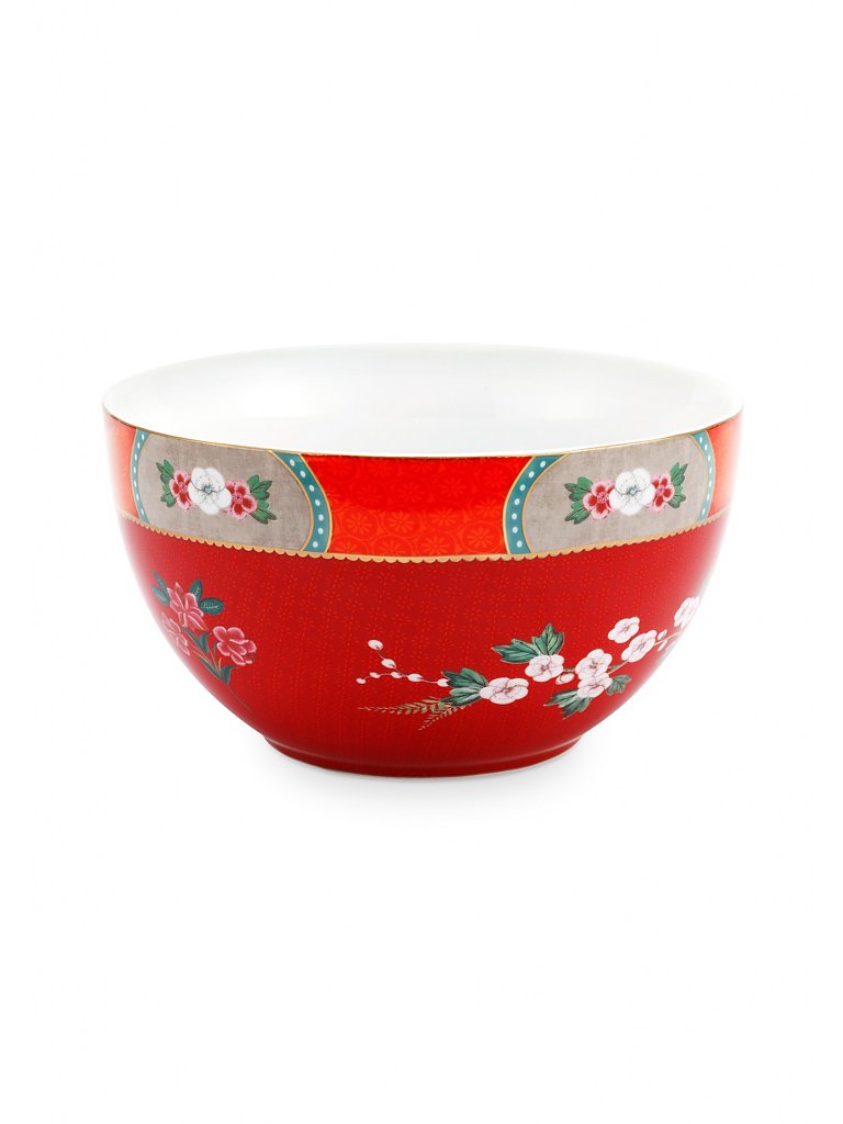 PIP STUDIO Schale 18cm Blushing Birds rot