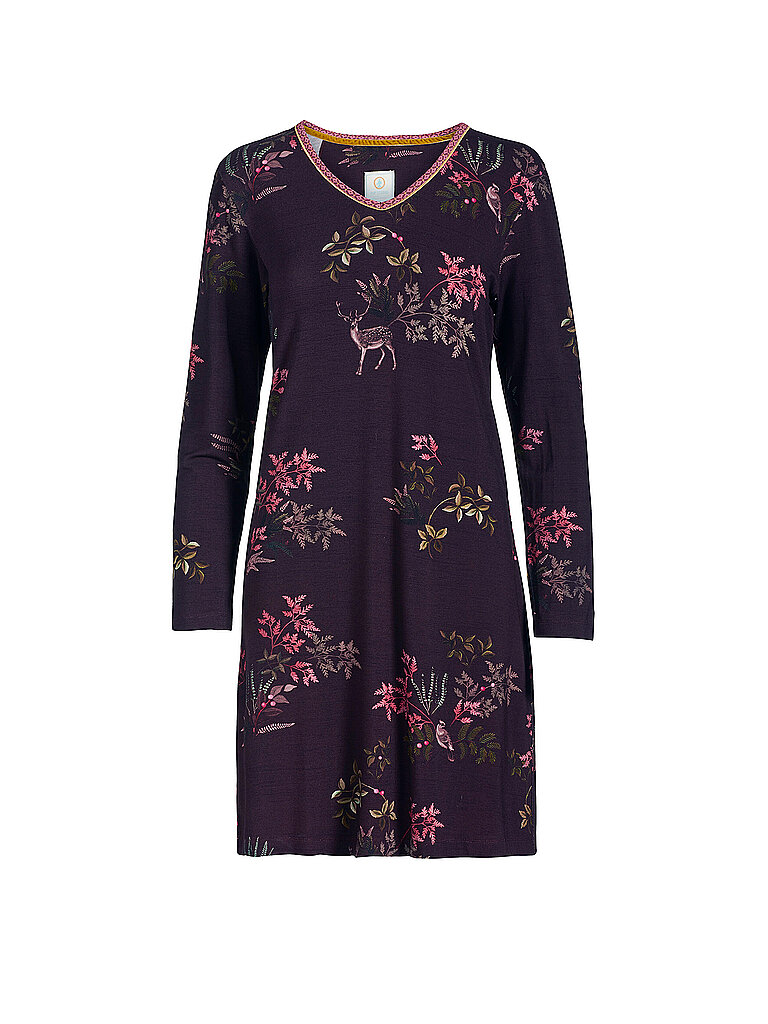 PIP STUDIO Nachthemd - Sleepshirt Dana Woodsy rot | XL