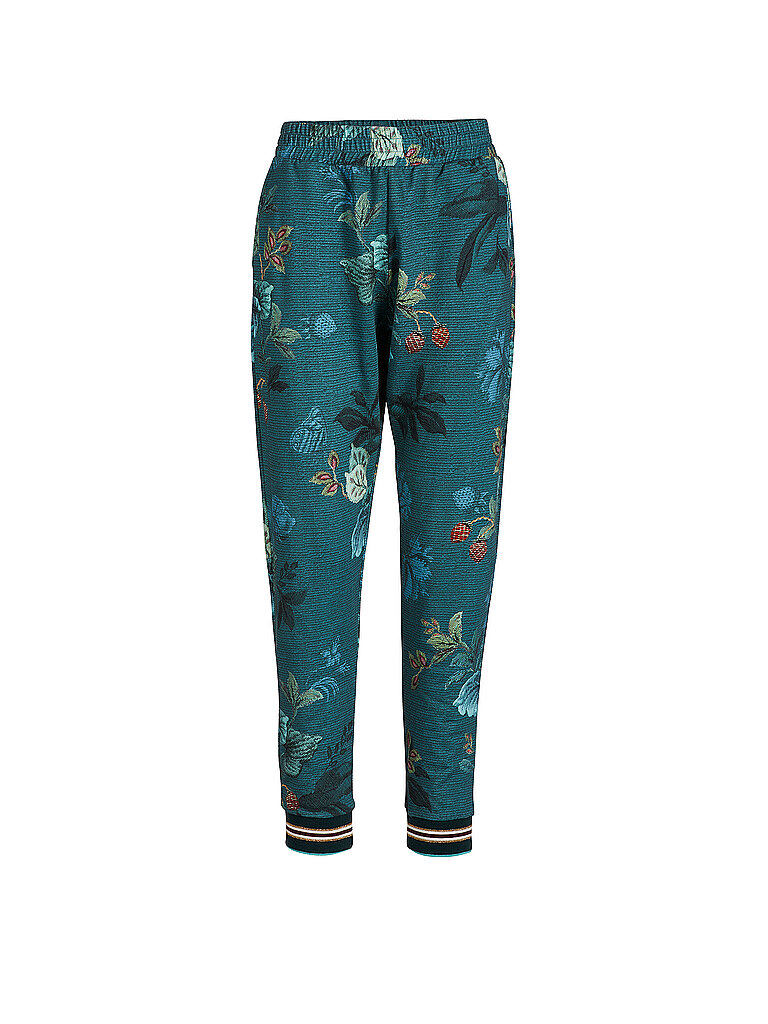 PIP STUDIO Loungehose Buiter Leafy  blau | XS