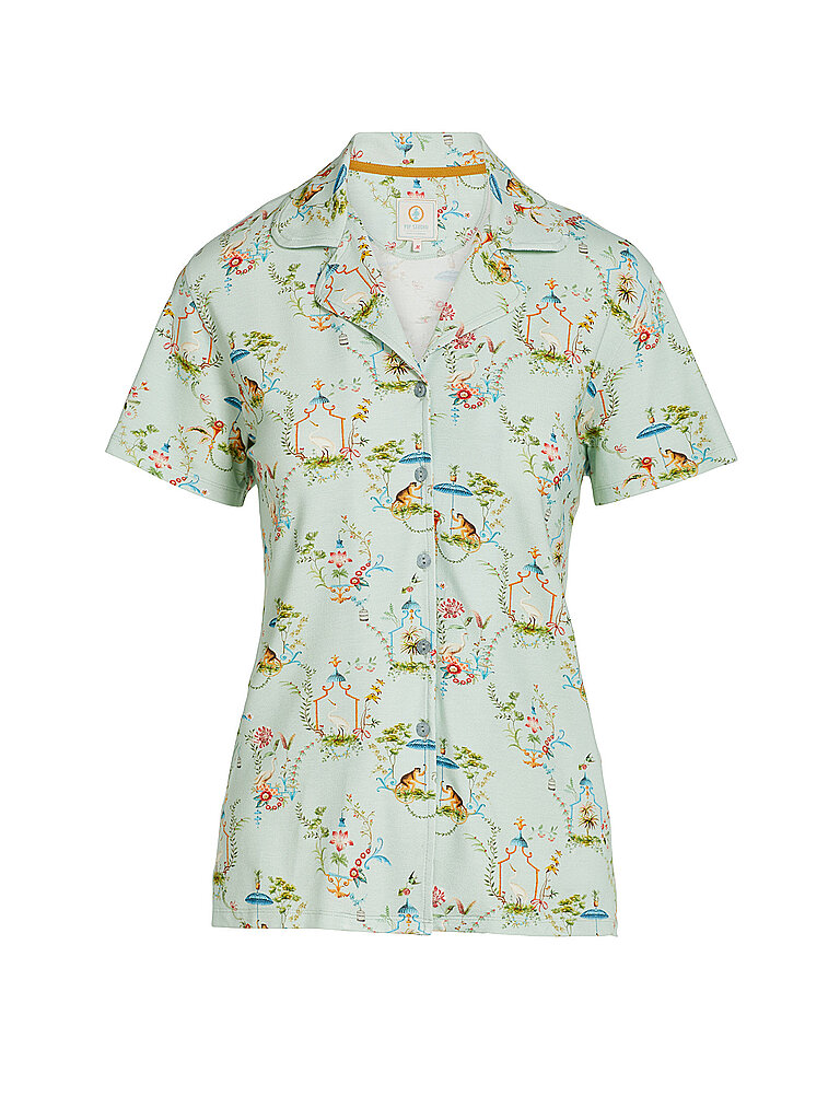 PIP STUDIO Pyjamashirt  Floor  grün | XS
