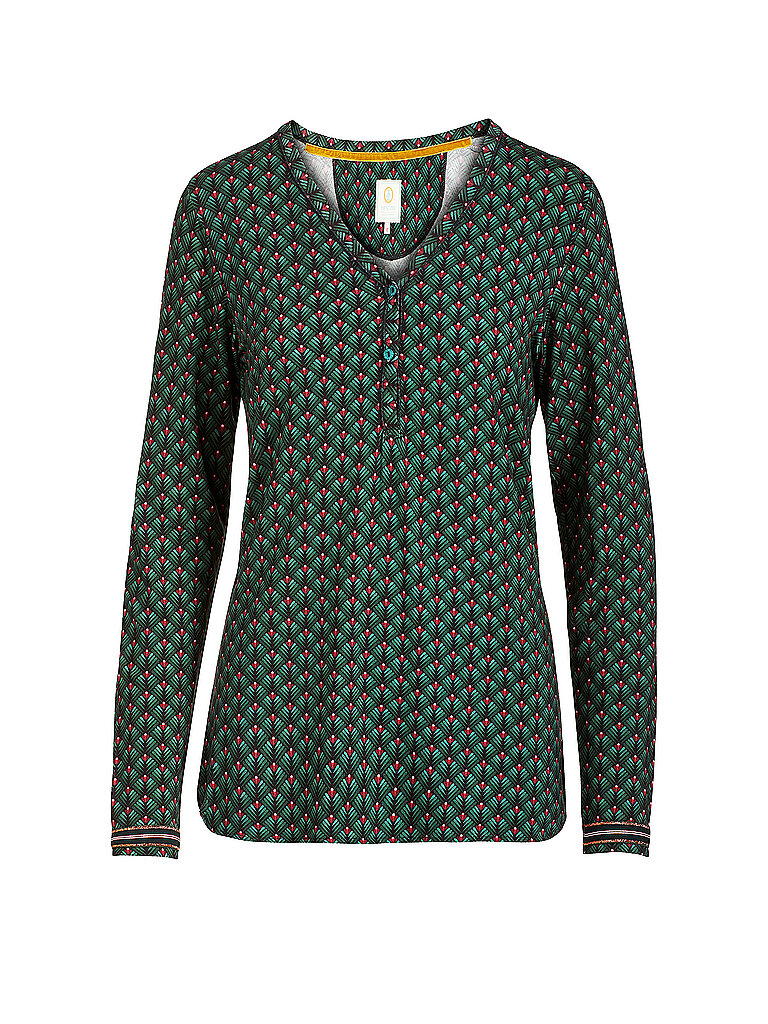PIP STUDIO Loungeshirt Tekla Lilly Lotus grün | S
