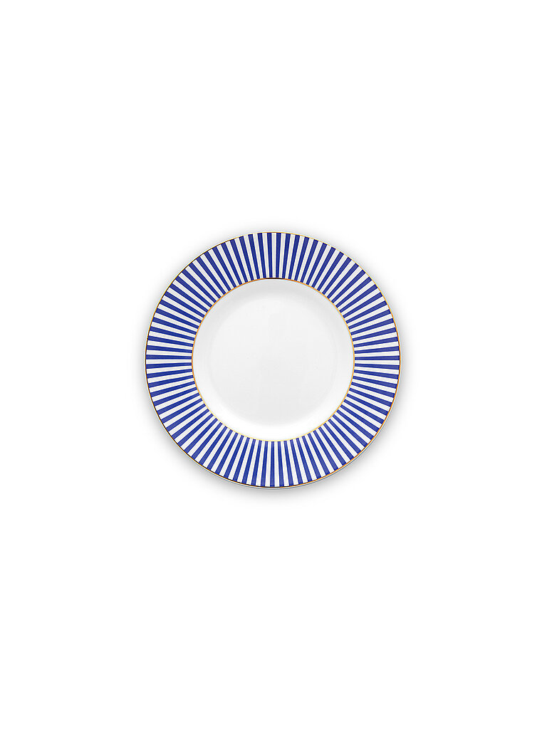 PIP STUDIO Dessertteller 17cm Royal Stripes  blau