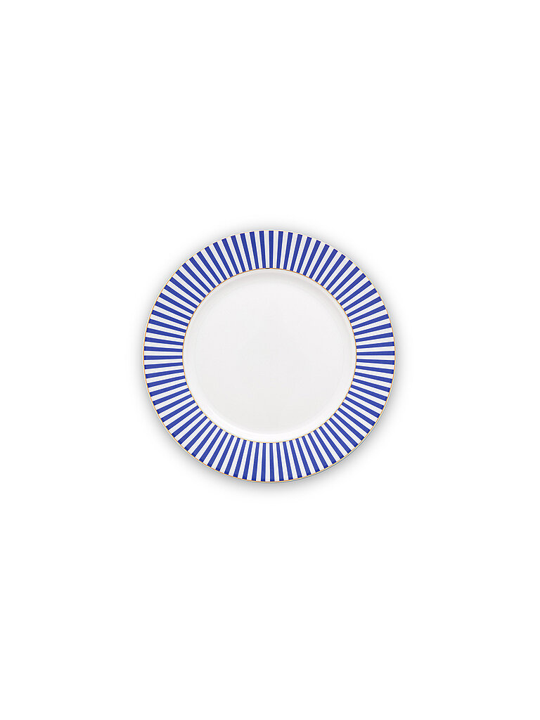 PIP STUDIO Frühstücksteller 21cm Royal Stripes  blau