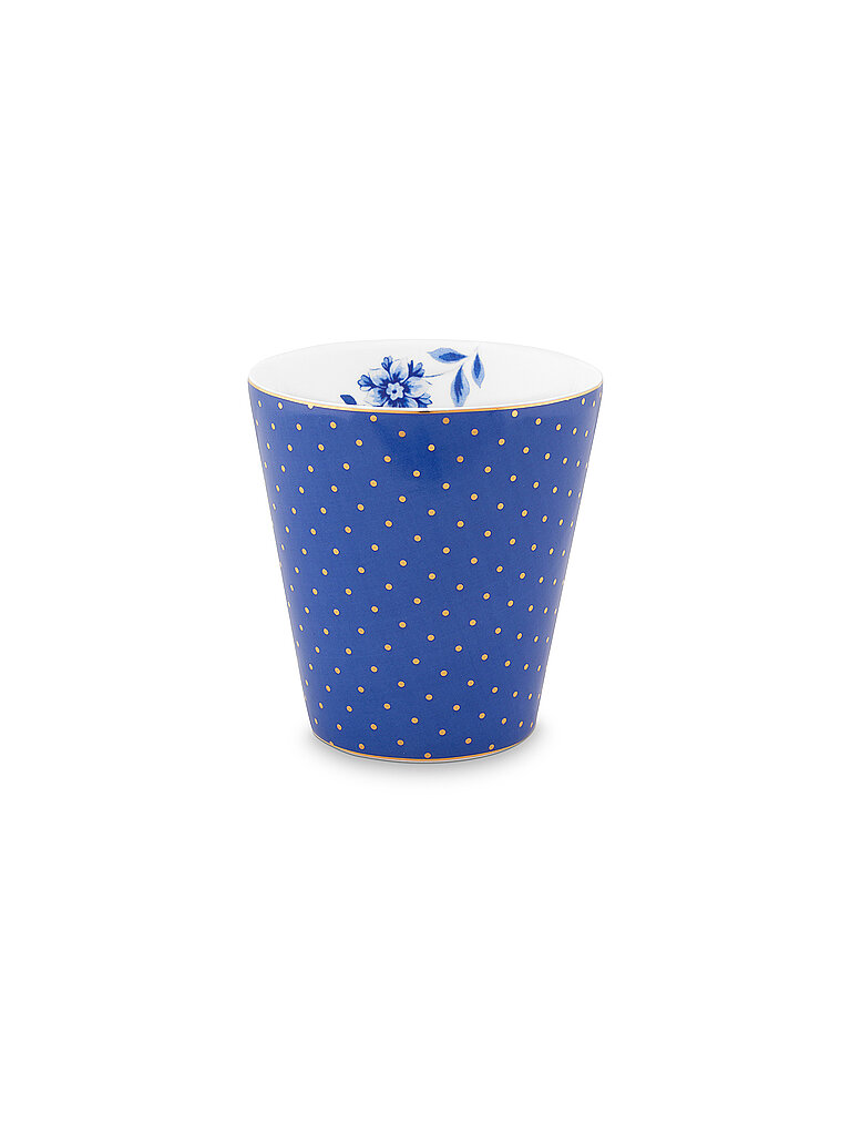 PIP STUDIO Becher Royal Dots Blue 230ml blau