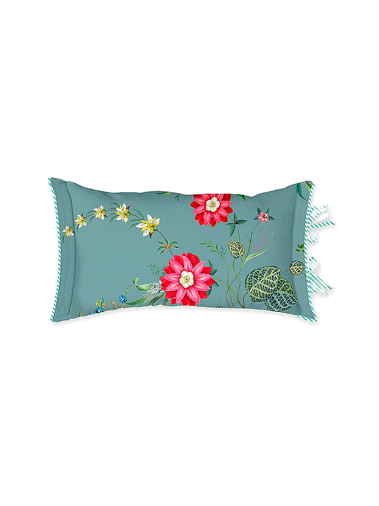 PIP STUDIO Zierkissen gefüllt Petit Fleurs 35x60cm Blau petrol