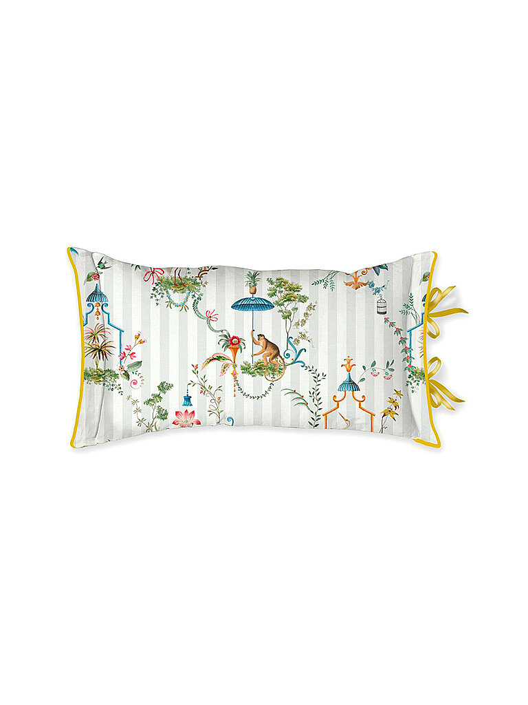 PIP STUDIO Zierkissen gefüllt Singerie 35x60cm Weiss weiß
