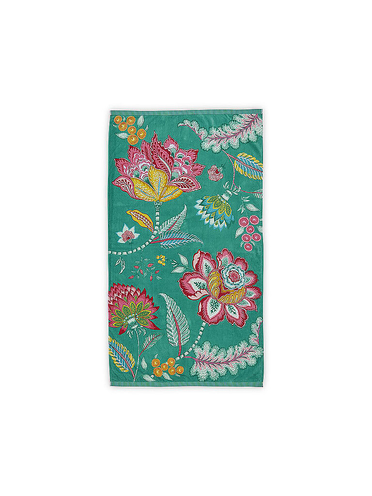 PIP STUDIO Velours Strandtuch Jambo 100x180cm Grün grün