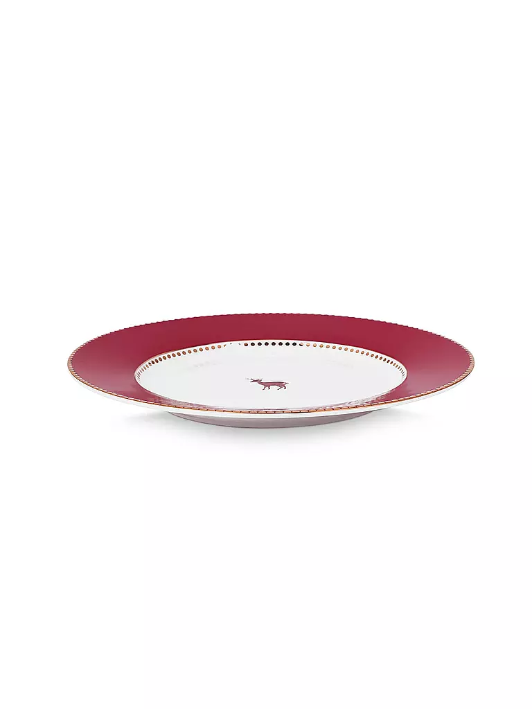 PIP STUDIO | Dessertteller 17cm LOVE BIRDS Dark Red | 