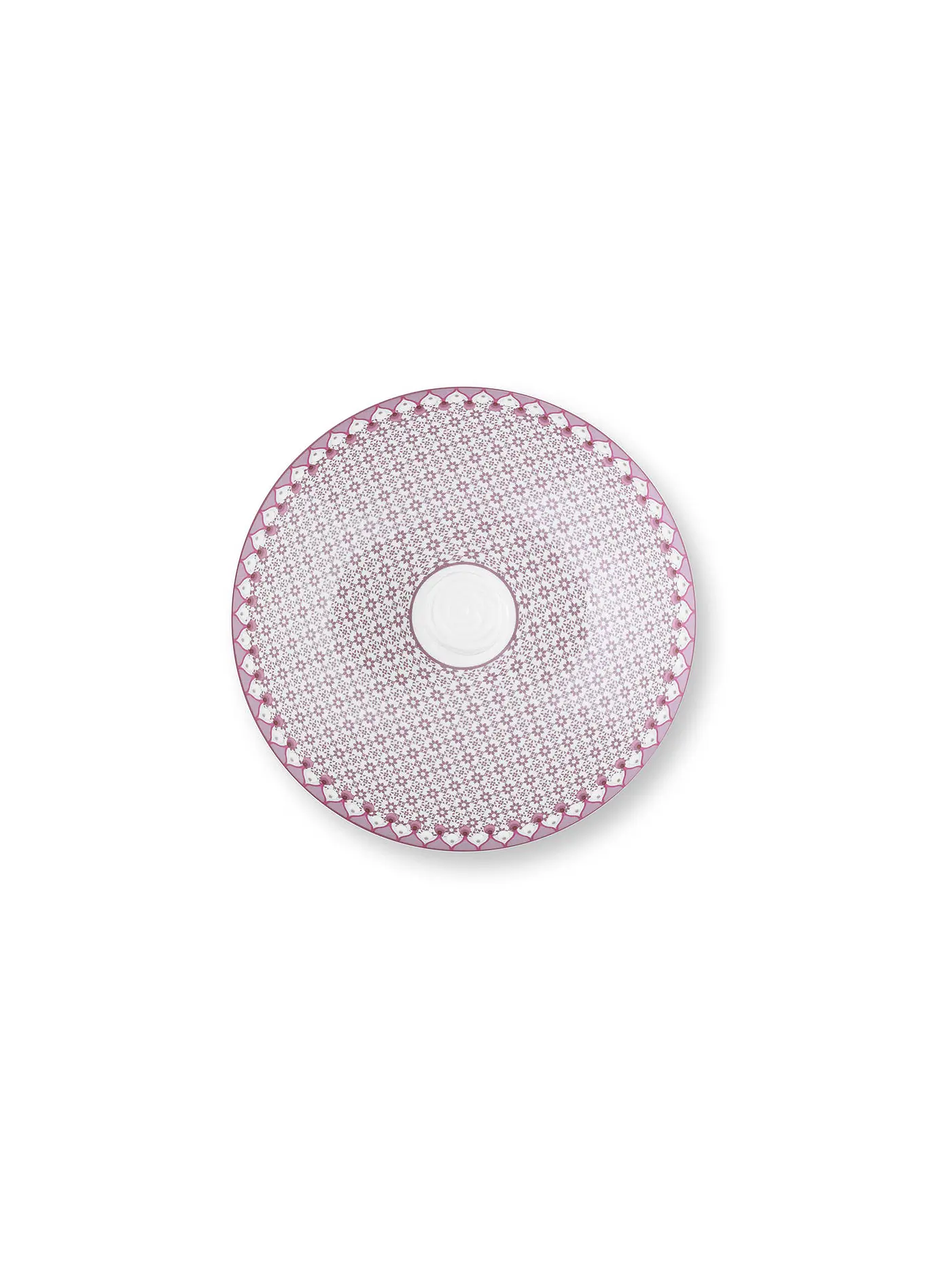 PIP STUDIO | Dose mit Deckel  LILY & LOTUS 1,5l Off White | lila
