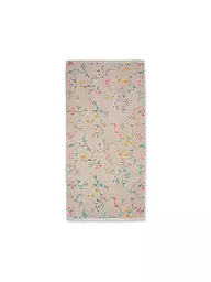 PIP STUDIO | Duschtuch LES FLEURS 70x140cm Weiss | hellbraun