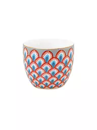 PIP STUDIO | Eierbecher 4,5cm Flower Festival Dark Pink | hellblau