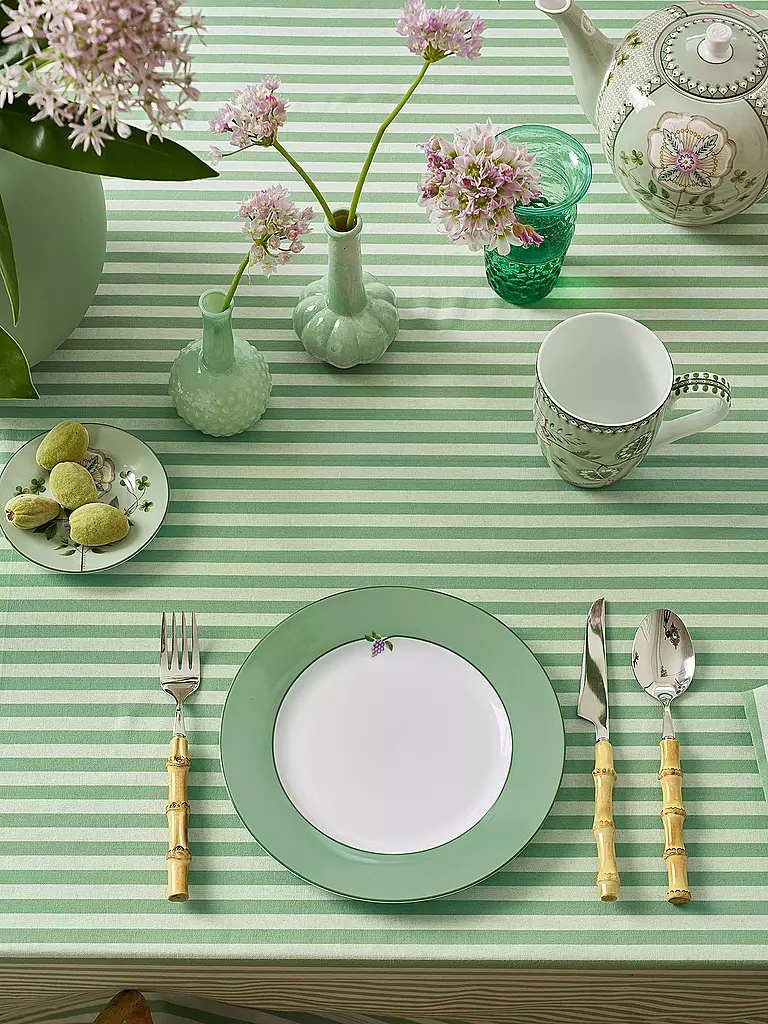 PIP STUDIO | Frühstücksteller groß LILY & LOTUS 23cm Uni Light Green | hellgrün